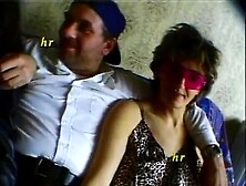 Italian red light vintage episode from VHS tape with
