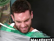 ToeTally Tempted Bearded Stud Chase Lachance Tickle Torture Session