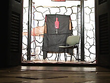 Fat hottie punished from her lezdom punisher