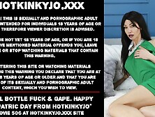 Butt-Sex Bottle Fuck & Gape Happy St Patric Day from Hotkinkyjo