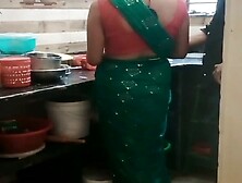 Desi Bhabhi And Brother-In-Law Lovingly In The Kitchen