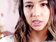 Asian Bombshell Kimora Quinn Rides A Hard Rock Dick In This Hot Scene