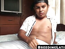 Breedinglatino. Com - Young Big-Cocked Latino Jerks His Dick Solo And Blasts