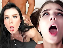 BEST OF AHEGAO - TEENS POUNDED ROUGH AND TURNED INTO MINDLESS SPERM DUMPSTERS - Cutie Fox / Alina Foxxx / Laruna Mave