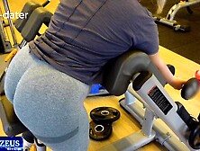 Talented Tina Slick Official and Daddy Zeus Official - gym girl scene - Verified Amateurs