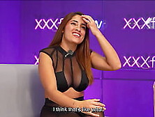 It wasn't a normal interview...  busty Paula Rojas ended up getting fucked hard