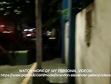 Salsal SA EDSA l Pinoy Horny Male Wanking & Climax along EDSA Manila