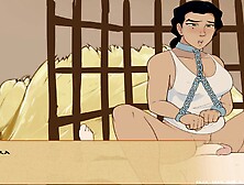 Four Elements Coach Book 4 Love Part 60 Screwing The One And The Other Korra and Jinora constricted cunt and anal sex