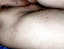 Beautiful big pussy and small cum squirt gently