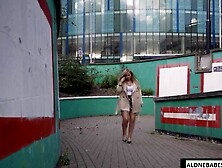 Emily Blake Gets Fucked Hard By A Generous Stranger In The Street