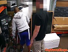 Straight Black Guy Sucks Pawnshop Dick