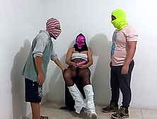 BRICKLAYER FULFILLS HIS WIFE'S FANTASY ON HALLOWEEN!! SHE WANTED TO HAVE SEX WITH HER HUSBAND'S BEST FRIEND AND BE WATCHED WHILE