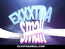 Petite tattooed Latin babe tricked into blowing BWC