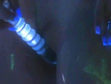 Shiny Glowing Masturbation