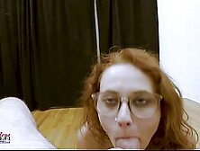Skinny Redhead Luna Parish Sloppy Deepthroat Then Kinky Rimjob Play!