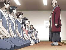 Anime girl is brutally fucked by a bunch of horny guys