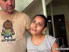 REAL CZECH GYPSY GIRL We met a real gypsy girl in a dirty apartment block. They showed us how fucks at home