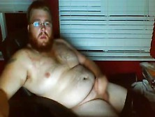 Hairy Redneck Bear Desk Solo