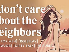 Your Sweet Neighbor Invites You To Use Her Pool...  And Her Twat [Erotic Audio Stories] [Joi For Men]