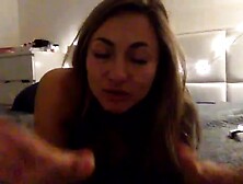 Amateur Blonde Teen Stunner Gobbles Hard Pov Cock