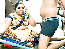 Indian Desi maid funked by owner Hard sex clear Hindi Audio