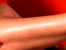 Babe gets screwed on the couch hardcore