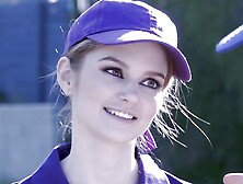 Lustful Stepfathers Teach Their Virgin Stepdaughters How To Properly Kiss A Cock - DaughterSwap