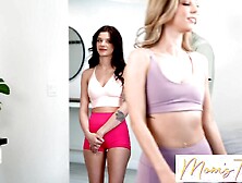 Workout Turns To Sexy 3Some When Stepmom Millie Morgan Shows Jade Maris How This Babe Stays Fit S2:e10