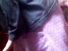 Hairy pussy Japanese babe is filmed by a kinky voyeur