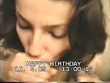 Attractive amateur babe got exactly what she wanted for her birthday