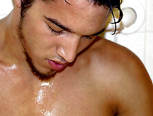 Shower Stroking Jock Jizzy - Jizzy Mcbone