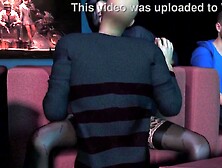 Cinema Animated Tease with a Wet Ass - CG Animation Comics