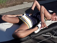 Cheerleader Pretzel #flexible