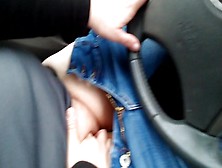 Hijab Ex-Wife Nuggie And Hubby,  Masturbates While Driving Home From Work