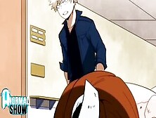 My Hero Academia - Bakugou X Uraraka Cartoon Español