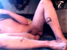 Transgal Showing Off Smutty AF Feets,  Soles And Toes; Wanking Her Huge Schlong,  And Teasing Her Constricted Booty Buttcrack Boot