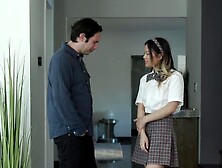Lucky dude gets to cheat on his lady with a stepsister