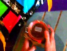 Terrific bang on a hidden camera