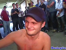 Amateur College Twink Toyed For Hazing