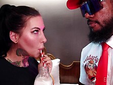 Angelic Kennedy Rose at side fuck trailer