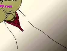 Stepbrother can't resist his stepsister's hot 3D animation & gets filled with cum after a bottle of wine