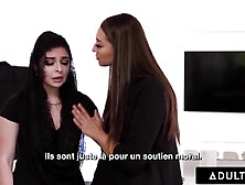 Kira Noir & Bella Rolland PUBLIC FREE USE LESBIAN BABES! FR