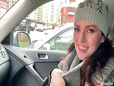 Public Blowjob,  Outside Blowjob,  Blasen Im Auto