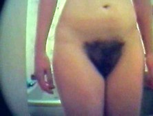 Chick Has A Super Hairy Pussy