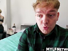 Step-Mother's Body Worship - Stepson Can't Resist F*cking Her All Night