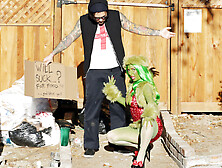 The Grinch gives up and wants some anal