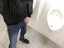 A Quick Pee In The Urinal