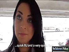 Eurobabe Fucked And Facialed For Money