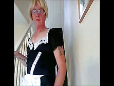 Crossdress,  Sissy Dildo Riding