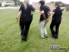 Cops Love To Fuck In Outdoors Black Dudes That They Just Arrested For Having Massive Cocks Hiding.